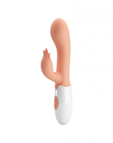 Pretty Love – Bloody Mary – Rabbit-Vibrator mit Klitorisstimulator – Nude