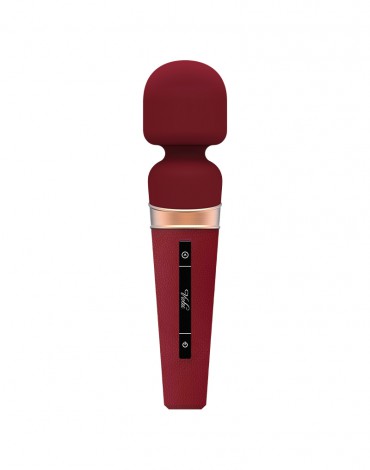 Viotec - Titan - Vibrateur à baguette - Or et rouge vin