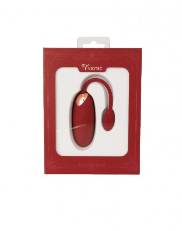 Viotec - Oliver Pro - Wearable Vibrator with App Control - Gold & Wine Red