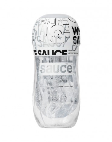 Sauce - White Sauce Cup - Manchon masturbateur - Transparent