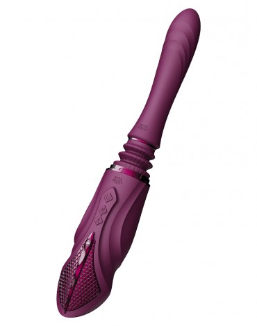 ZALO - Sesh - Vibrateur chauffant avec télécommande - Violet