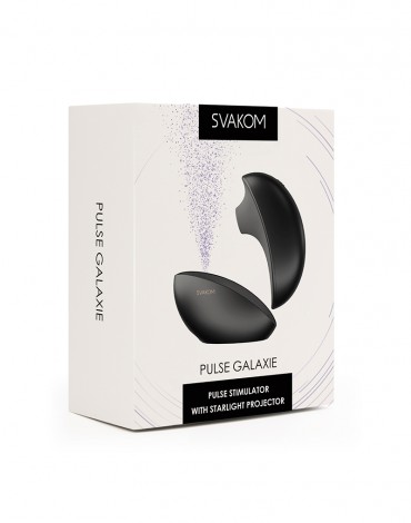 SVAKOM - Pulse Galaxie - Vibrateur à air comprimé - Noir