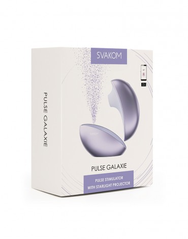 SVAKOM - Pulse Galaxie - Air Pressure Vibrator - Lilac