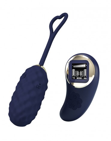 Pretty Love - Vivian - Egg Vibrator with Remote Control - Dark Blue