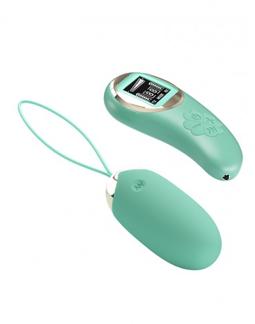 Pretty Love - Mina - Egg vibrator with remote control - Blue