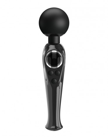 Pretty Love - Skyler - Wand Vibrator with Digital LED Display - Black