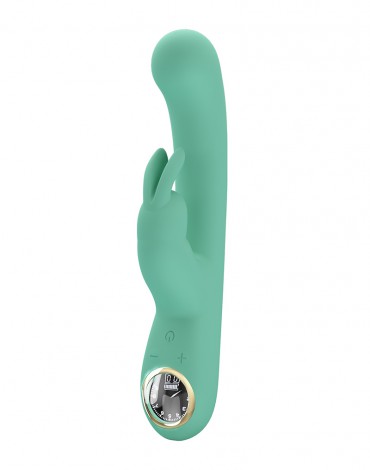 Pretty Love - Lamar - Rabbit Vibrator with Digital LED Display - Blue