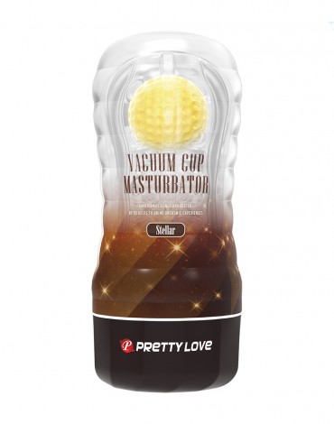 Pretty Love - Stellar - Vacuüm Masturbator Cup - Geel