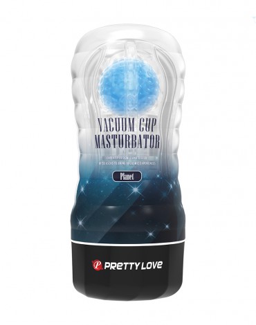 Pretty Love - Planet Blue - Vacuüm Masturbator Cup - Blauw