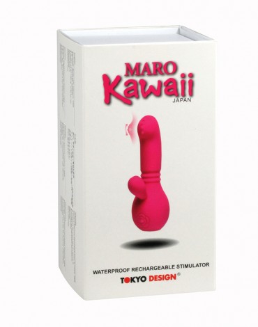 Kawaii - Maro 5 - Rabbit Vibrator - Cerise