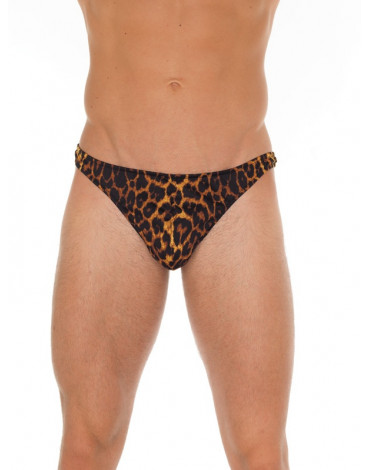 Amorable by Rimba - Thong - One Size - Leopard Print