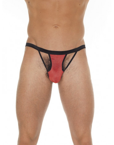 Amorable by Rimba - Open thong - One Size - Red