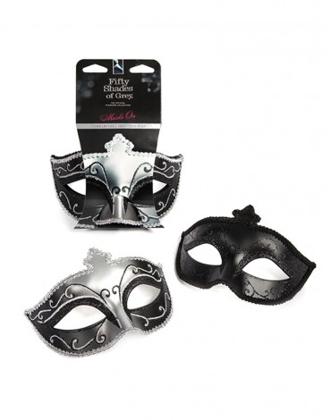 Masks On - FSOG Masquerade Mask Twin Pack