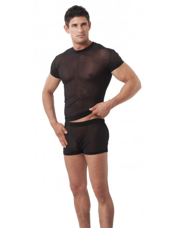 Amorable by Rimba - Transparent boxer shorts - Black