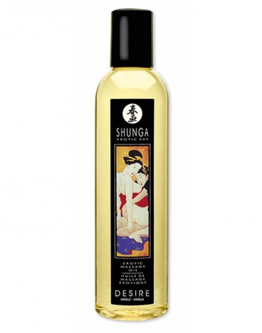 Shunga - Massage olie - Desire Vanilla 250 ml.