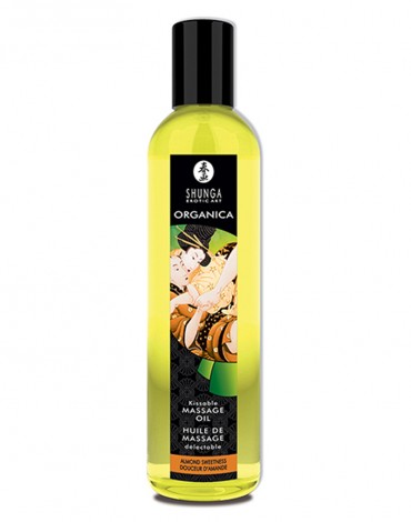 Shunga - Massage Oil Organica - Almond Sweetness 250 ml.