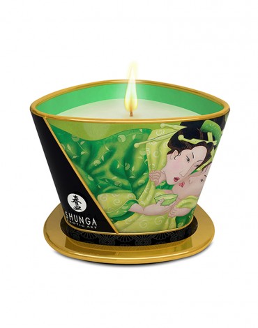 Shunga - Massagekaars - Exotic Green Tea - 170 ml