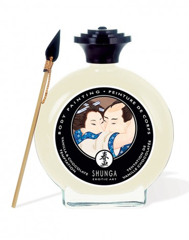 Shunga - Peinture Corporelle - Vanilla & Chocolate Temptation - 100 ml