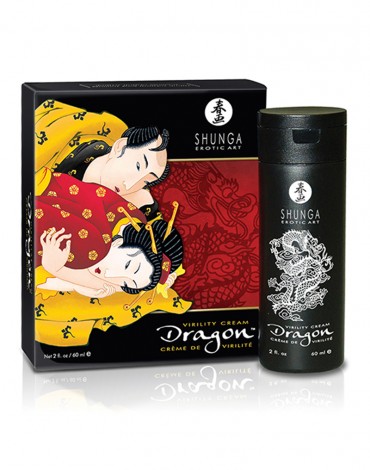 Shunga - Dragon Cream - Crema Estimulante para Él y Ella - 60 ml