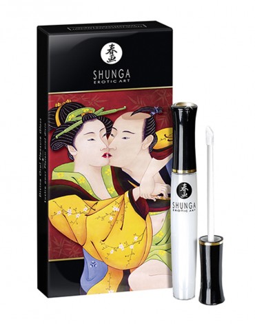 Shunga - Divine Oral Pleasure Lipgloss - Vino espumoso de fresa - 10 ml