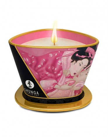 Shunga - Massage Candle - Aphrodisia Rose - 170 ml