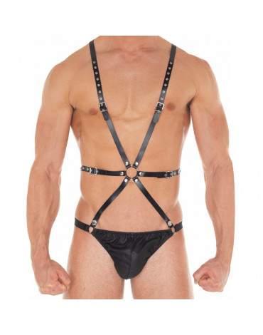 Rimba - String with bodyharness made of straps