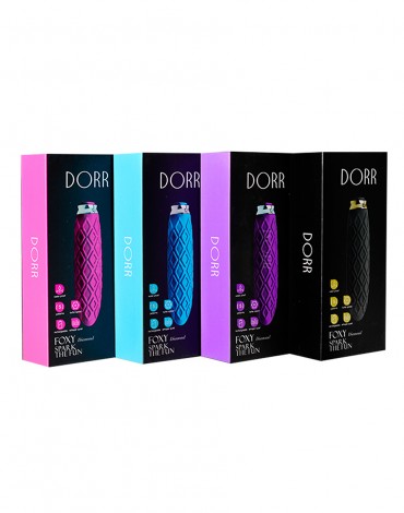 DORR - Foxy Mini Diamond - Mini Vibrator - Turquoise