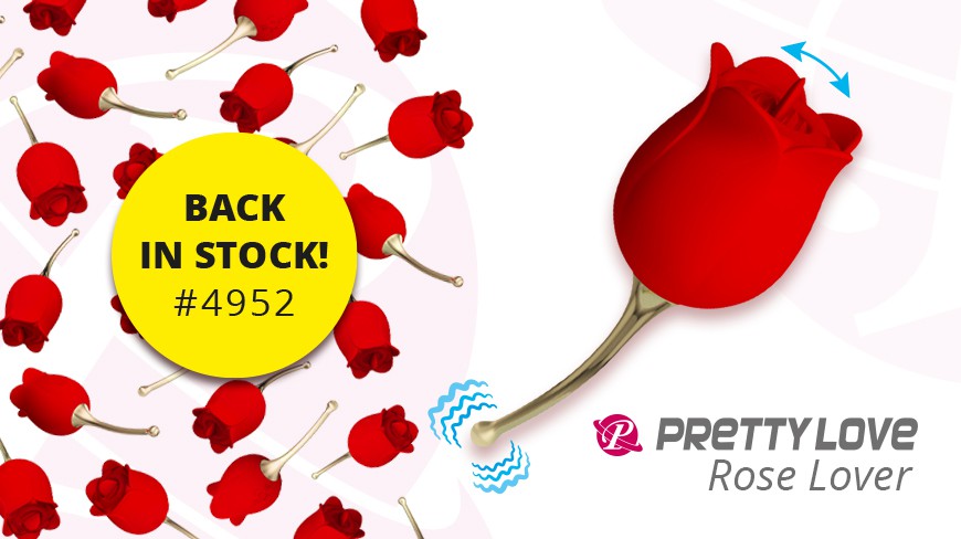 BACK IN STOCK: ROSE LOVER!