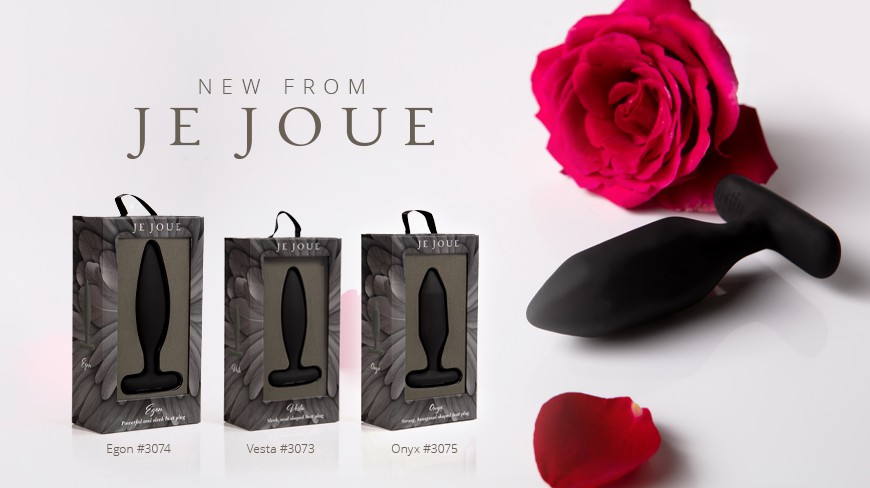 STYLISH IN BLACK: THREE NEW POWERFUL ANAL VIBRATORS FROM JE JOUE!